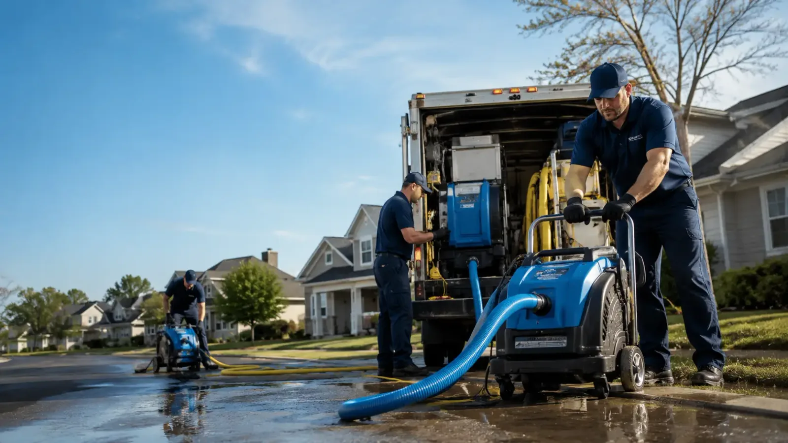 Flood Damage Cleanup in Nellis, WV